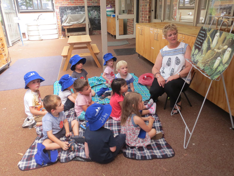 story time at park orchards kinda