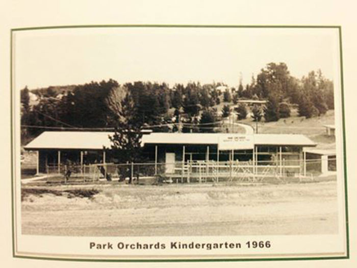 History of Park Orchards Kindergarten